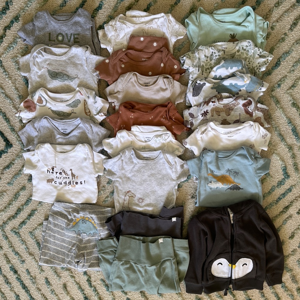 Largely neutral- 9 month clothing haul!